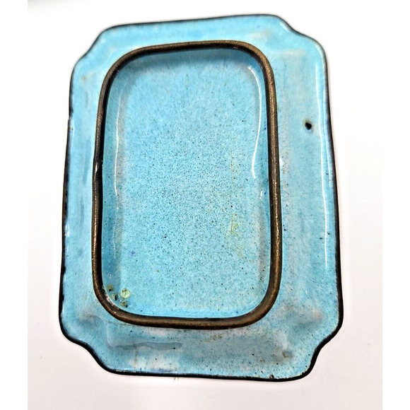 2 Antique Chinese Export Enamel Copper Pin Plates. 19th c. Canton Famille Rose - Picture 5 of 14